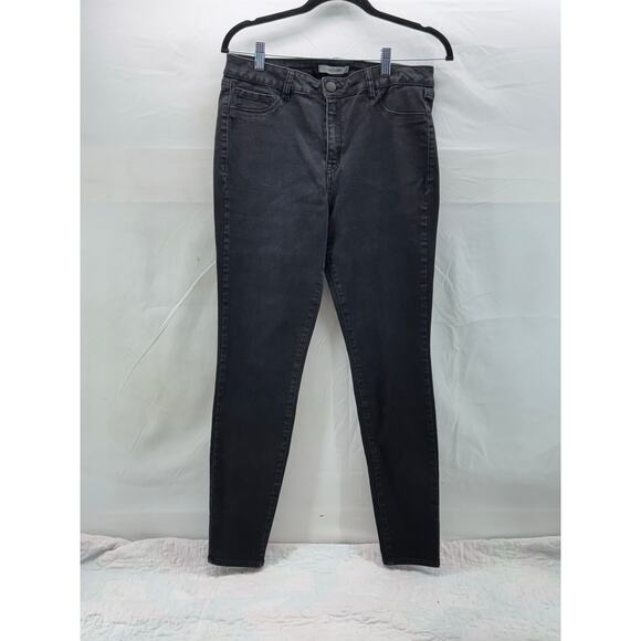 Refuge women’s 12 Black skinny jeans with stretch - Picture 1 of 8